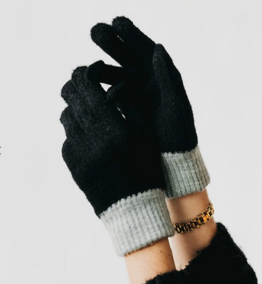 Black Smart Touch Gloves