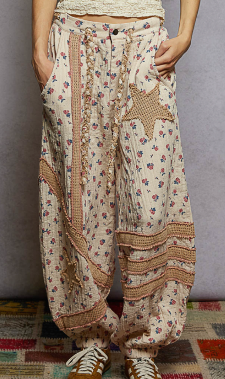 Baldwin Floral Joggers