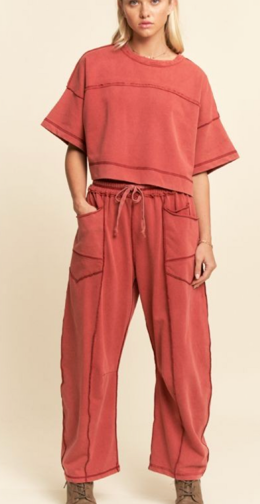 Slow Sunday Top | Wine