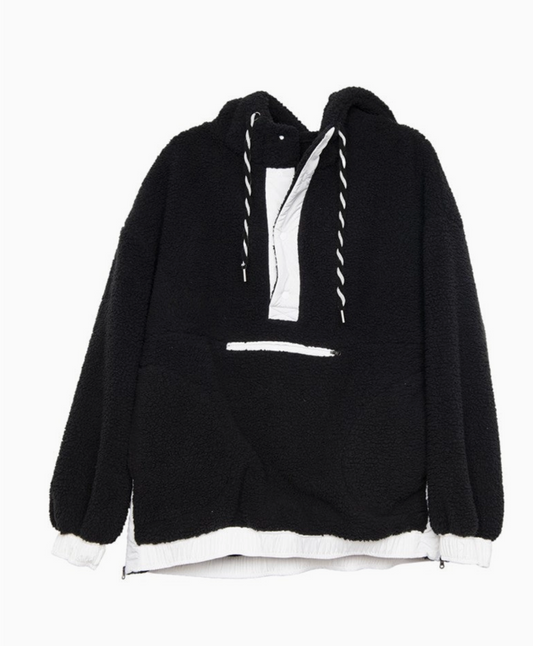 *PRE-ORDER* Sherpa Pullover | Black