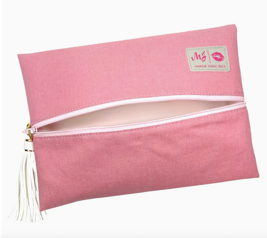 Makeup Junkie Bag | Pink Medium