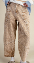 Love Somebody Barrel Pants | Latte