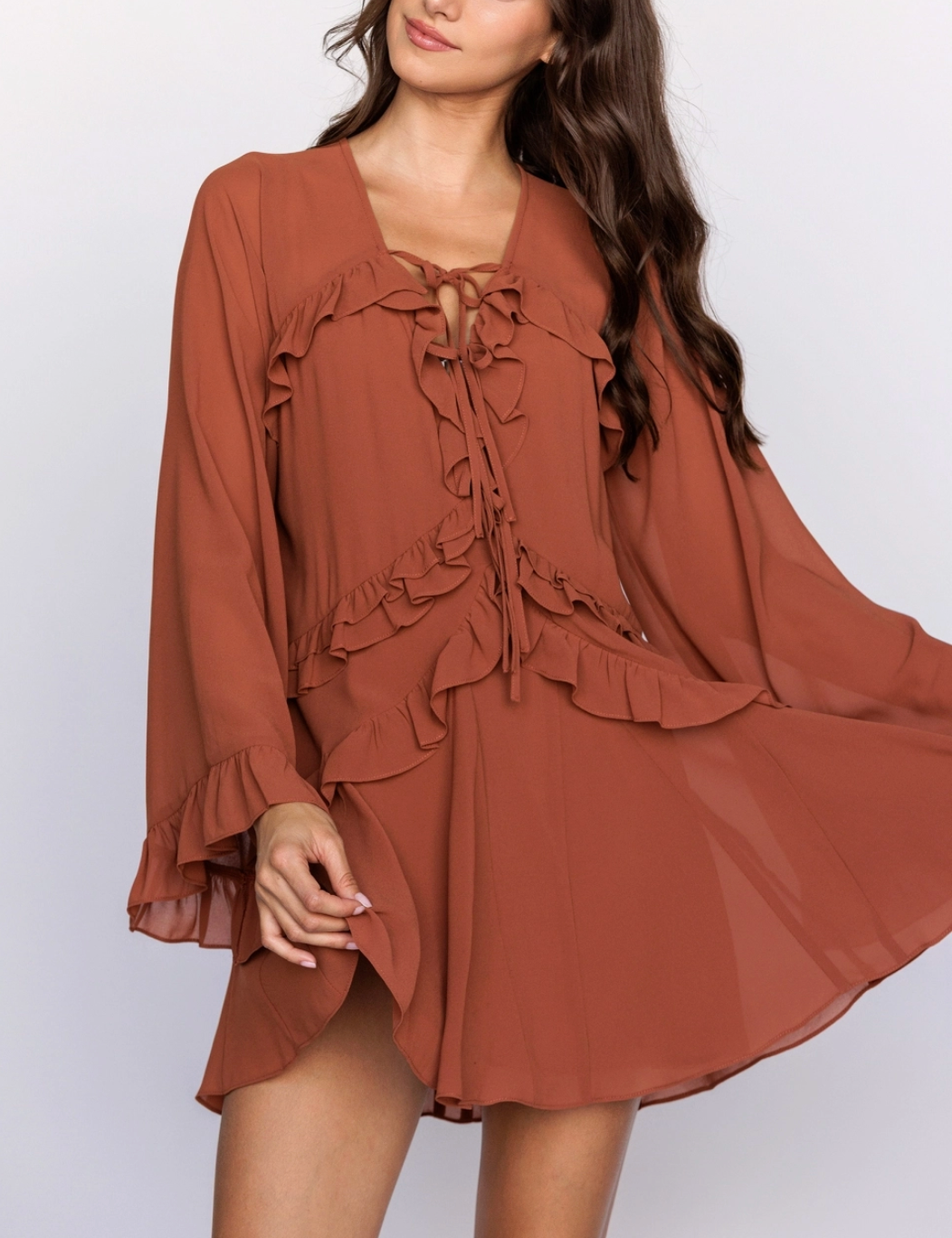 Ruffle Tiered Dress