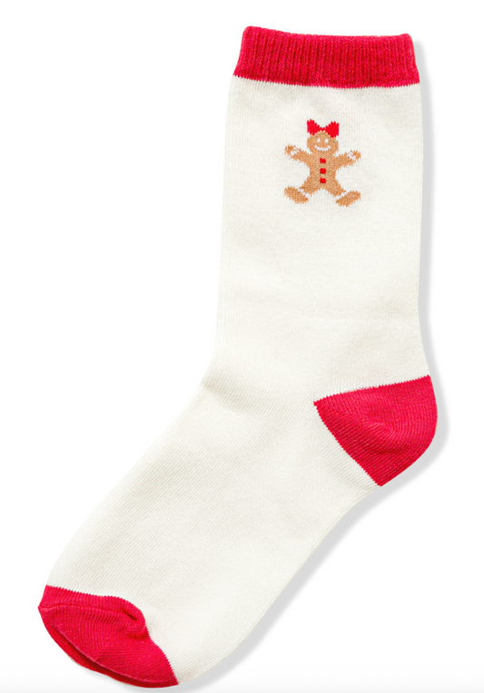Gingerbread Socks | Cream
