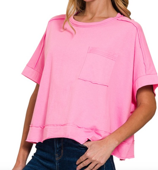 Halo T-Shirt | Candy Pink