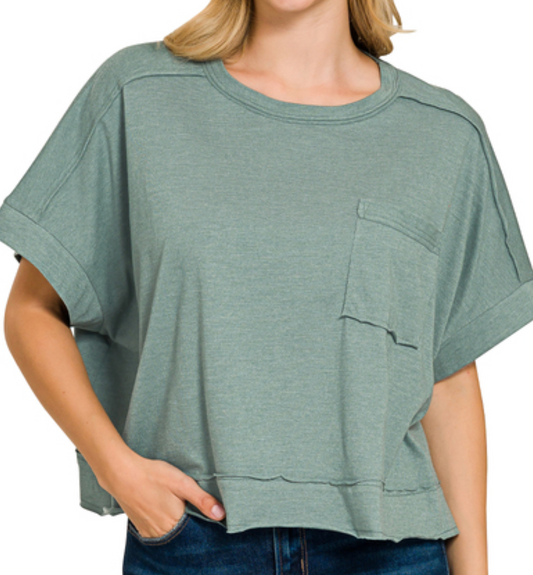 Halo T-Shirt | Ash Jade