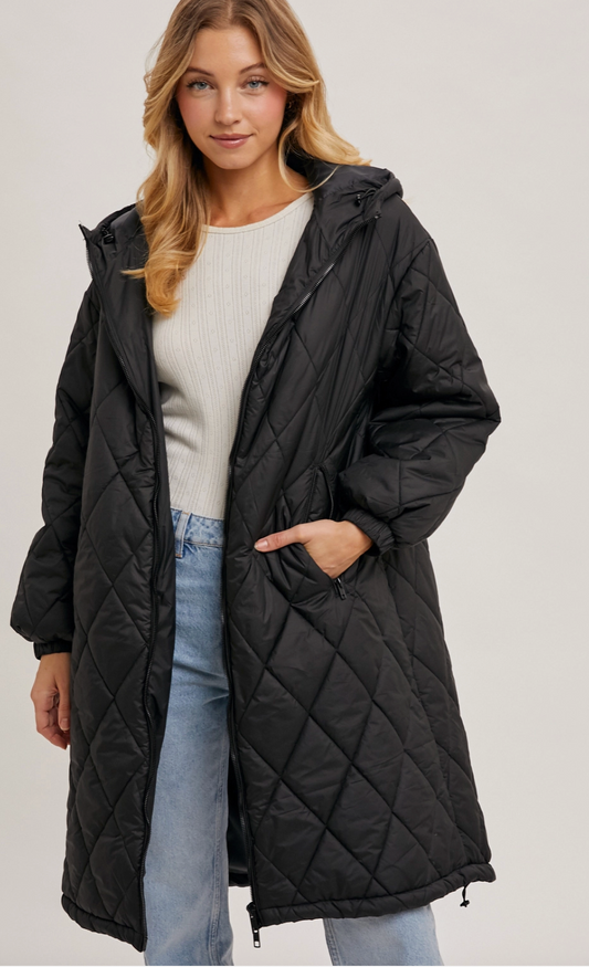 Quilted Puffer Jacket