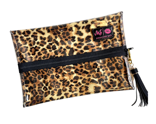 Makeup Junkie Bag | Leopard