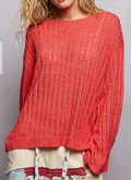 Rosie Sweater | Red