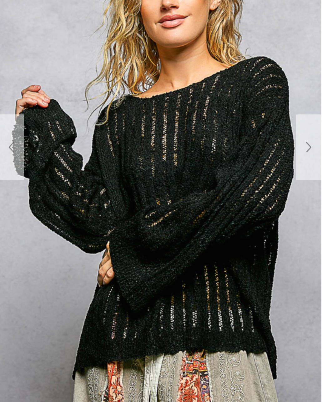 Rosie Sweater | Black