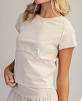 Redefined Crop T-Shirt | Bone