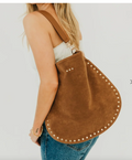 Rosalie Suede Hobo Bag