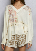 Soft Petals Ribbed Top