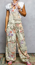 Scandal Floral Overalls
