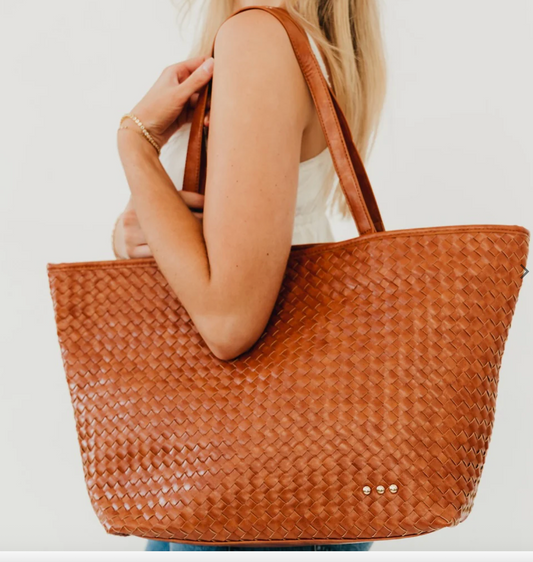 Tiffany Tote Bag | Brown