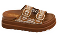 Corkys Word on The Street Sandals | Cognac