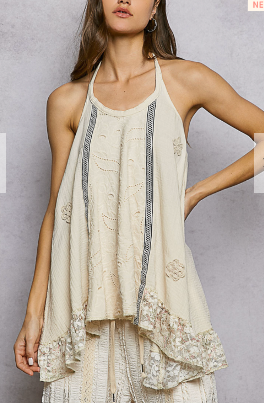 Magnolia Halter Tank