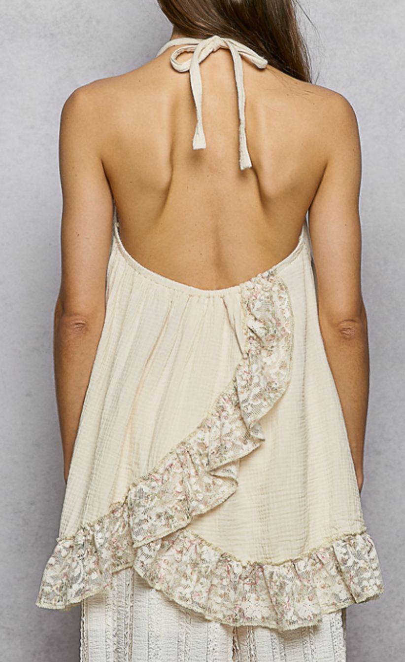 Magnolia Halter Tank