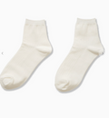 Cotton Crew Socks | White