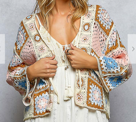 Twin Valley Crochet Cardigan