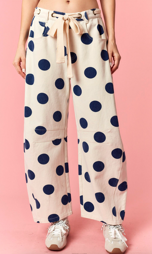 Shelton Polka Dot Pants