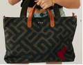 Chelsie Canvas Tote | Olive