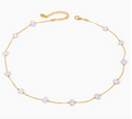 Scattered Pearl Necklace