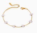 Scattered Pearl Bracelet