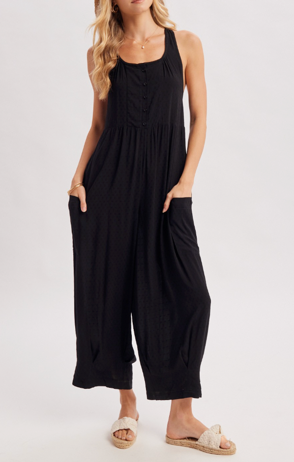 Flow State Jumpsuit | Black