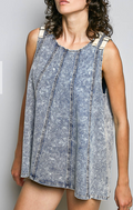 Heyward Denim Top