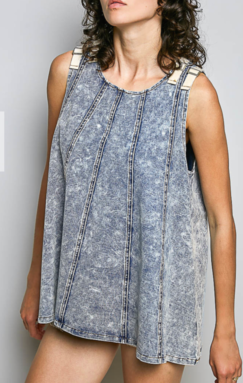 Heyward Denim Top