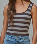 Baseline Padded Tank | Coffee Bean