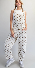 Bayside Polka Dot Overalls
