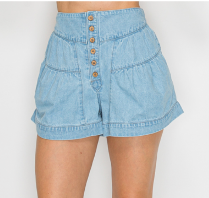 Runaway Denim Shorts