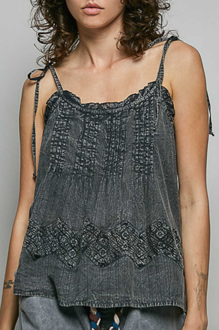 Soto Top | Charcoal