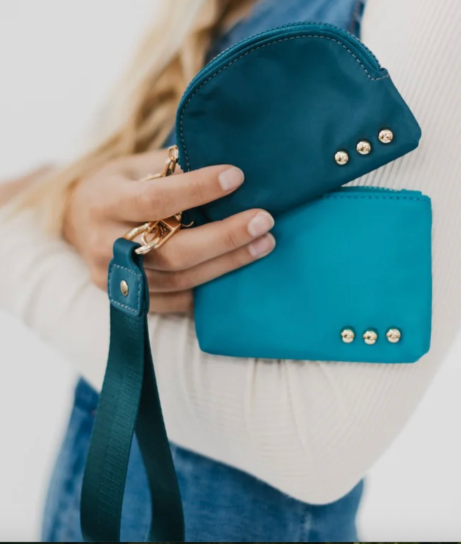 Dolly Dual Pouch | Teal