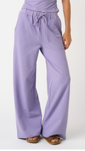 Atlanta Striped Pants | Lavender