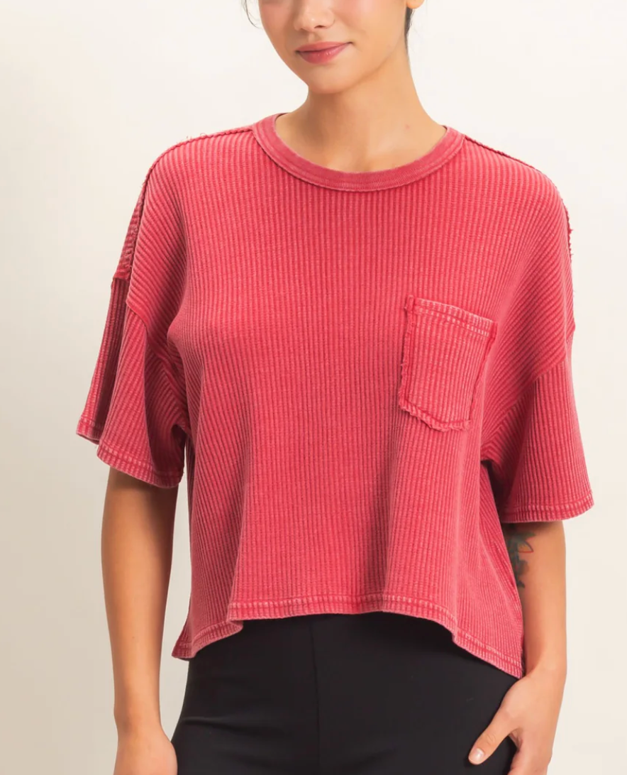 Open Road Thermal Top | Red