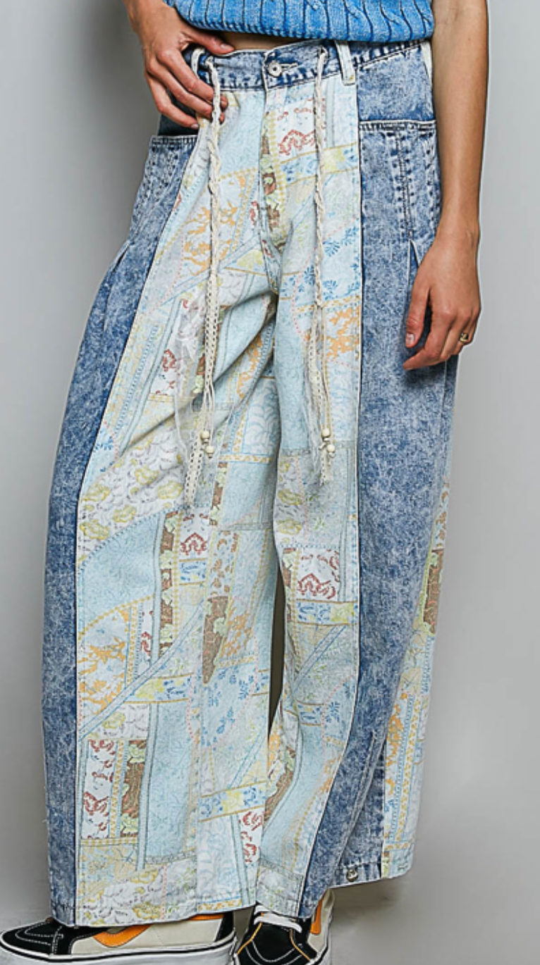 Mercer Printed Pants