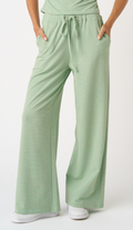 Atlanta Striped Pants | Mint/Orange