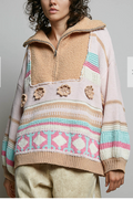 Snow Bunny Pullover | Blush
