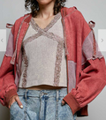 Mountain Air Hoodie | Scarlet Red
