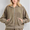 Eyelash Zip Up Hoodie