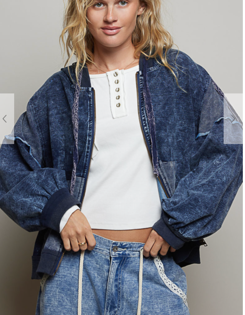 Mountain Air Hoodie | Indigo