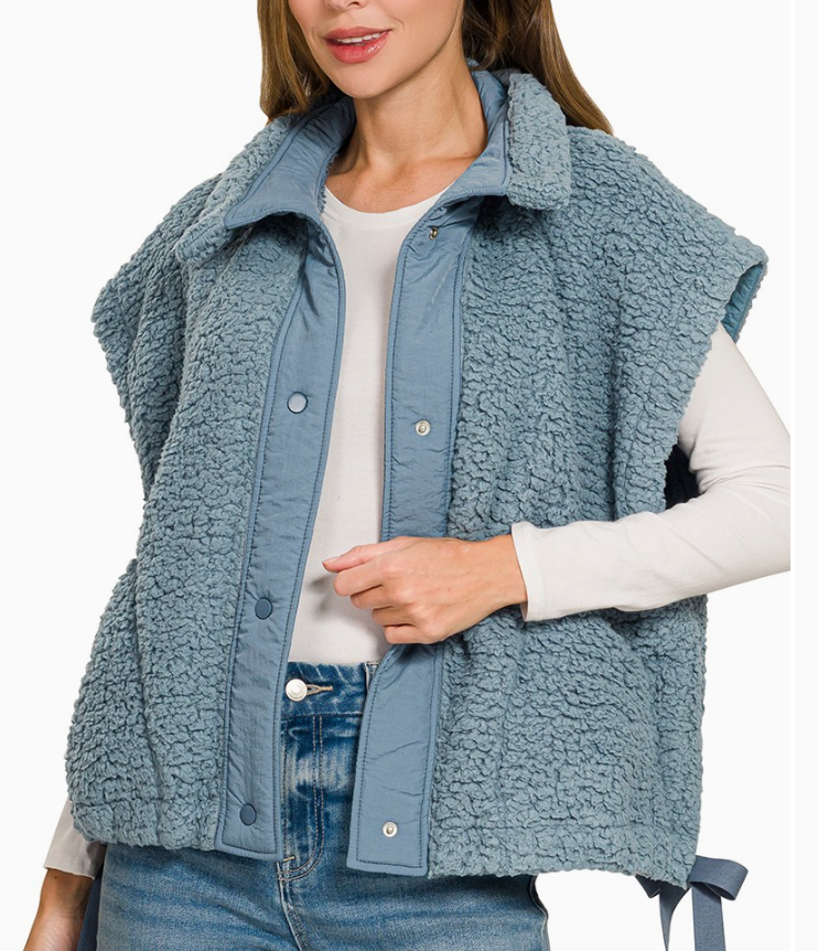 Alpine Vest | Dusty Blue