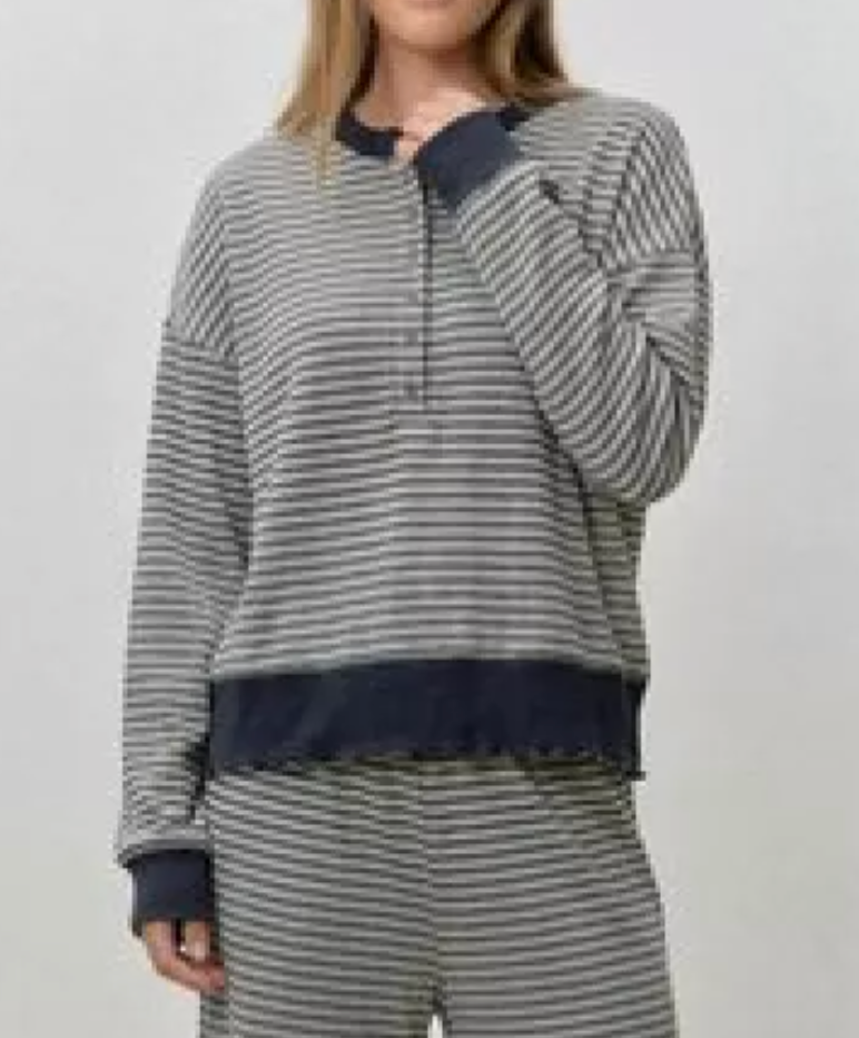Easy Living Striped Pullover