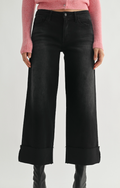 JBD Wide Leg Jeans | Washed Black