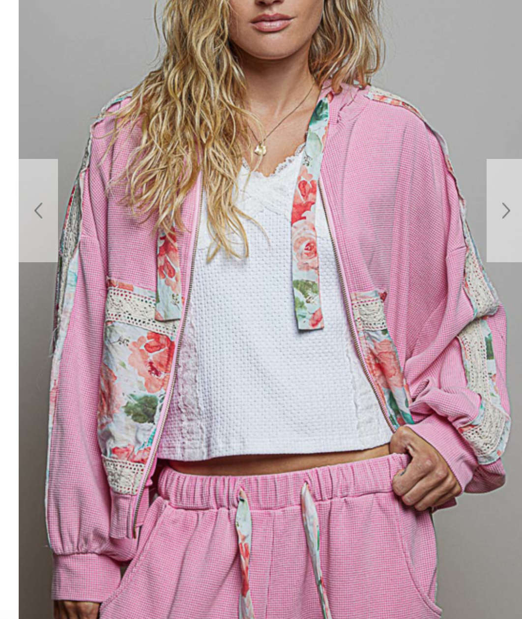 Jovi Thermal Hoodie | Pink