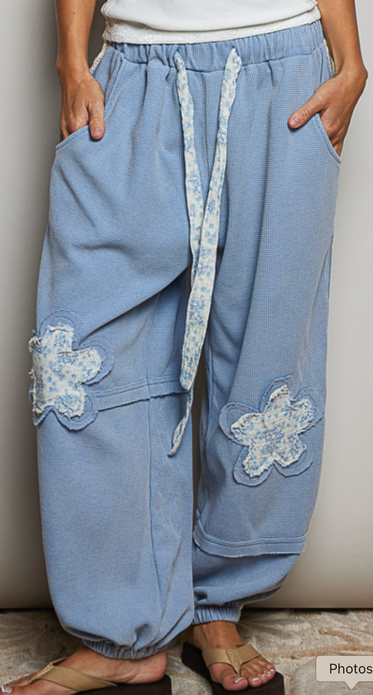 Jovi Thermal Pants | Blue