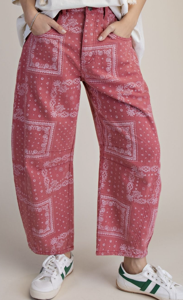 Bandana Babe Barrel Pant
